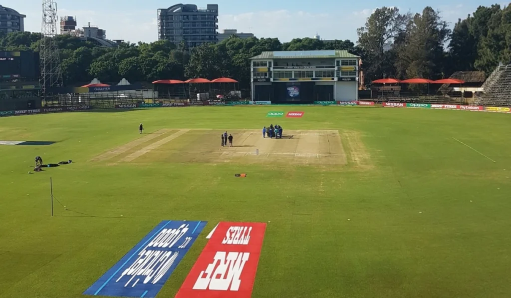 Harare Sports Club Pitch Report